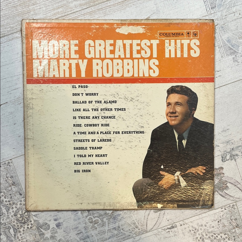 More Greatest Hits Marty Robbins Vinyl Record